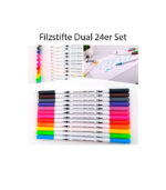 Filzstifte Dual 24er Set