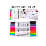 Filzstifte Dual 12er Set
